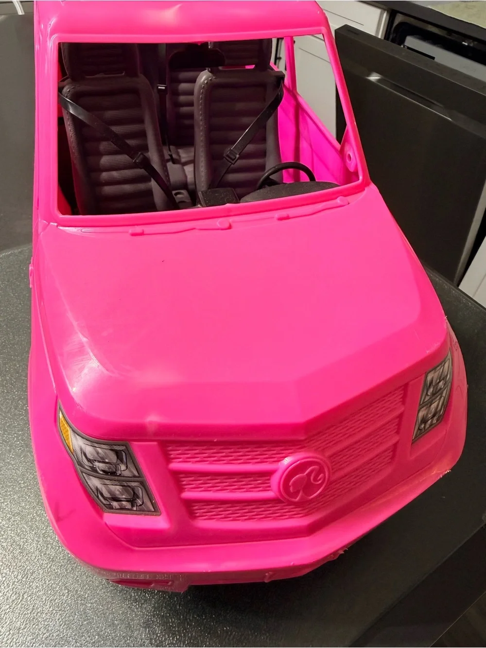 Barbie Pink SUV Cadillac Escalade DVX58 Mattel 2016 Doll Vehicle